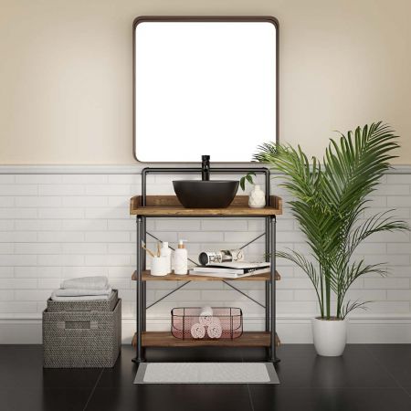 В качестве опор используются промышленные трубы. Упаковка позволяет значительно уменьшить объём. Потребителям предоставляется удобная транспортировка. Высота стола – 80,0 см.